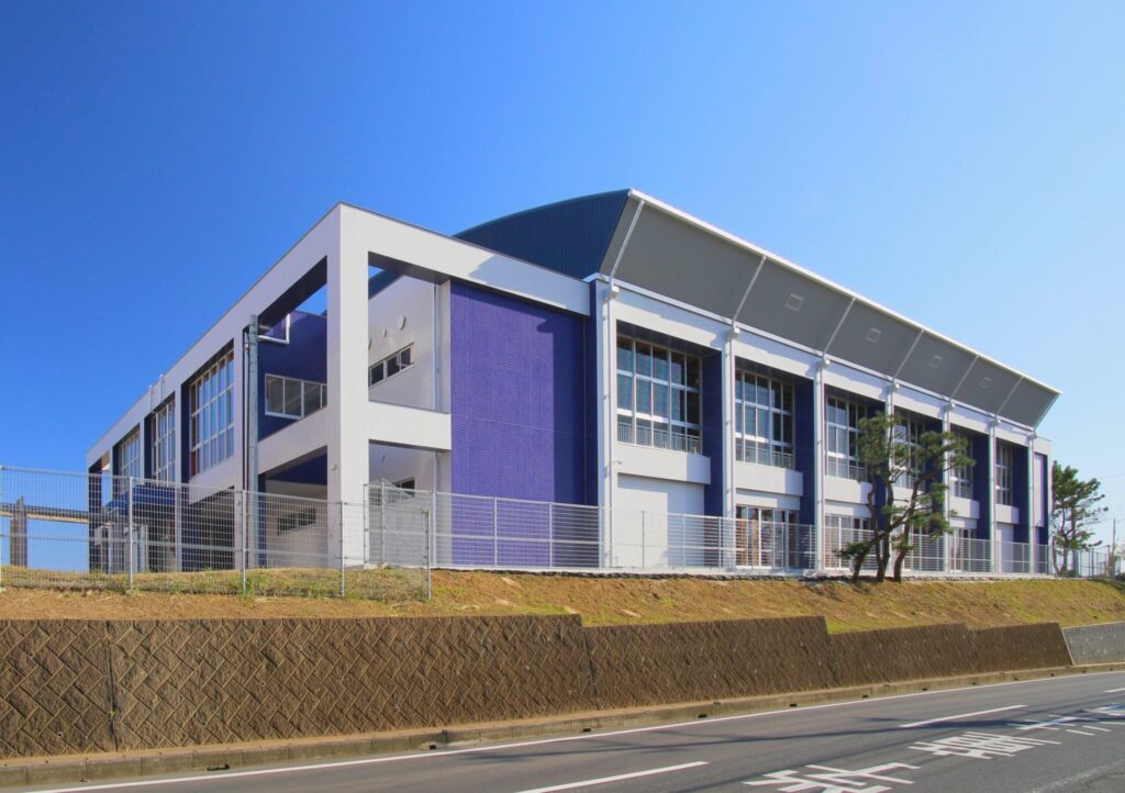 大洗町立南小中学校共用体育館 建築工事