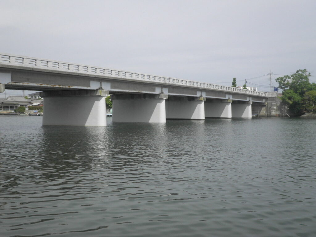 涸沼橋耐震工事
