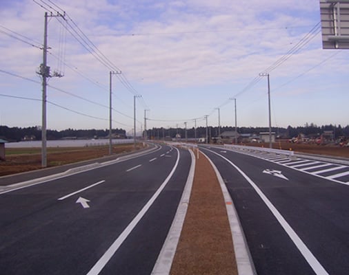 小美玉市道路舗装工事