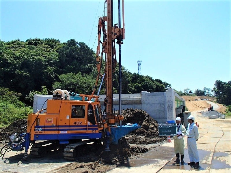 船渡大洗線道路改良工事
