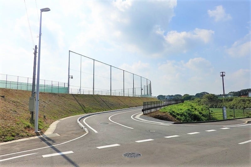グランド外周道路工事