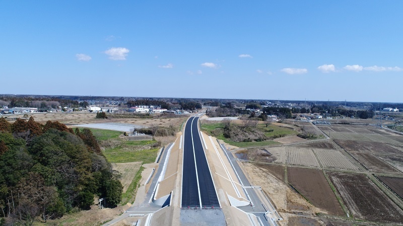 大谷道路改良工事