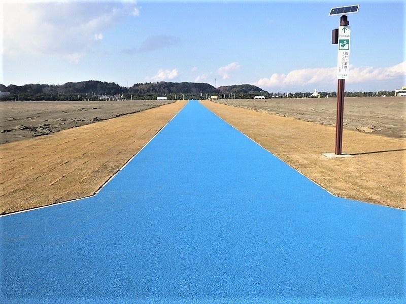 津波避難路工事
